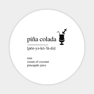 Piña Colada cocktail Magnet